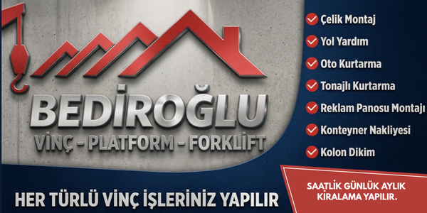 Bediroğlu Vinç Logo ve Kurumsal